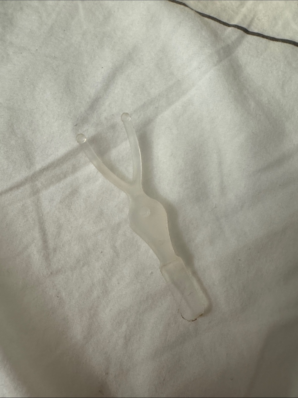 Clear Translucent eye brow glue tape tool
